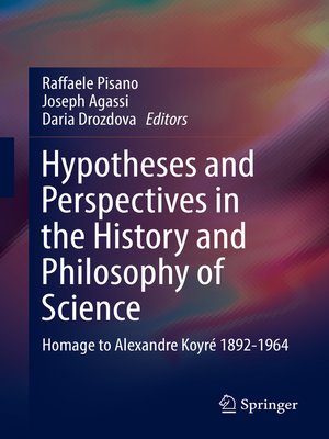 cover image of Hypotheses and Perspectives in the History and Philosophy of Science